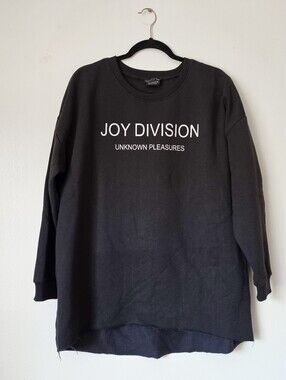 Zara Joy Dision Black Swearshirt